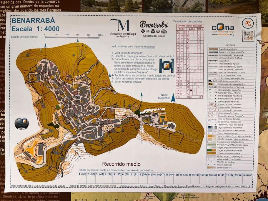 Benarrabá Casa De Diego El Barbero מראה חיצוני תמונה
