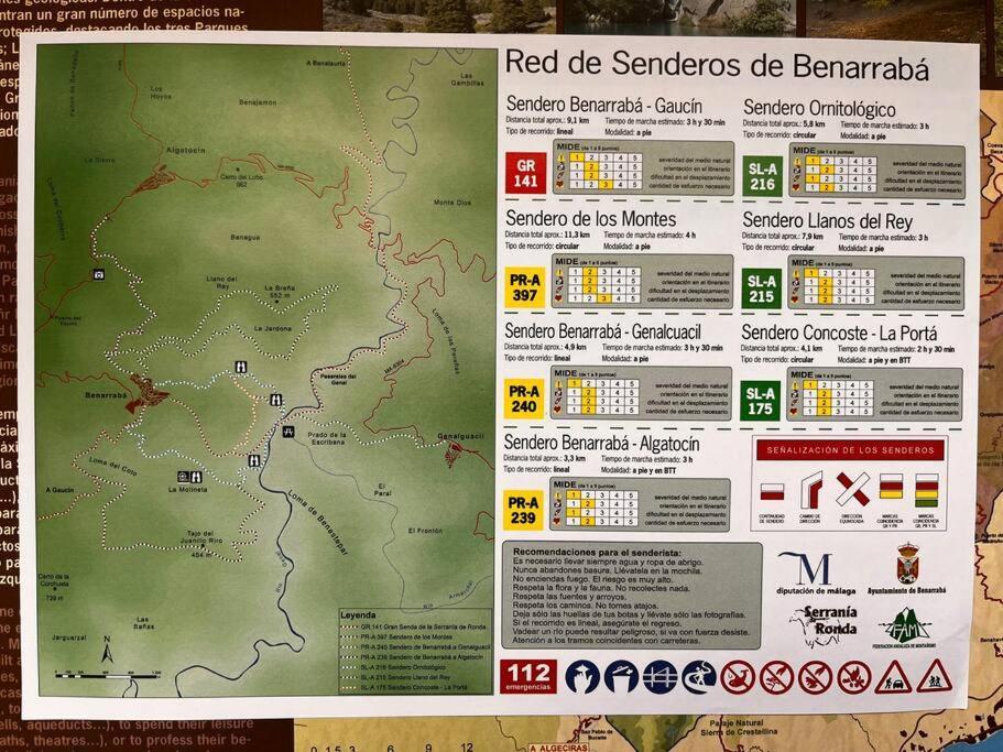 Benarrabá Casa De Diego El Barbero מראה חיצוני תמונה